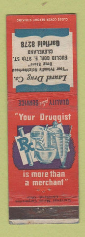 Matchbook Cover - Laurel Drug Store Cleveland OH WEAR