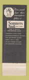 Matchbook Cover - Sommers Drugs San Antonio Austin Nederland Beaumont Seguin TX