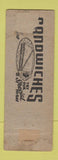 Matchbook Cover - Napoli Cafe Plymouth NH WEAR