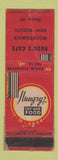 Matchbook Cover - Rudd's Cafe Mountainair NM low phone # WORN