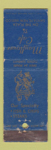 Matchbook Cover - Mayflower Cafe Santa Fe NM WORN