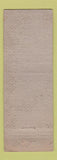 Matchbook Cover - FranksCafe WEAR