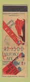 Matchbook Cover - Carson's Cafe Lincoln Park MI girlie WEAR