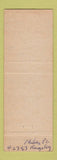 Matchbook Cover - Chet's Sandwich Shop North Wales PA