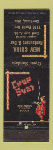 Matchbook Cover - New China Chinese Restaurant Cleveland OH WEAR