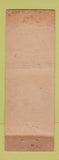 Matchbook Cover - Will O Bend Country Club St Albany WV WORN