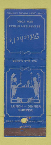 Matchbook Cover - Michel's Restaurant New York City