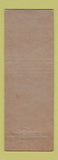 Matchbook Cover - Italian Village Cafe Seattle WA