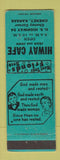 Matchbook Cover - Hiway Cafe Cheney KS
