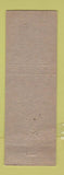 Matchbook Cover - Stone's Cafe Glenrock WY