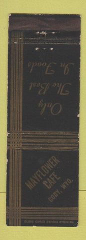 Matchbook Cover - Mayflower Cafe Cody WY