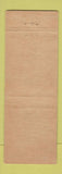 Matchbook Cover - Mayflower Cafe Cody WY