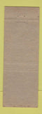 Matchbook Cover - Press Box New York City