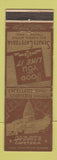 Matchbook Cover - Senate Cafeteria Topeka KS