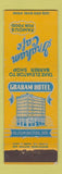Matchbook Cover - Graham Cafe Hotel Bloomington IN