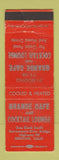 Matchbook Cover - Grande Cafe Redding CA WEAR