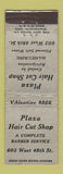 Matchbook Cover - Plaza Hair Cut Shop