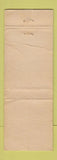 Matchbook Cover - Springwells Barber Shop WORN