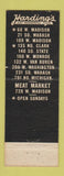 Matchbook Cover - Hardin's Restaurant Chicago IL