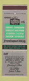 Matchbook Cover - Fire Brick Service Supply Cleveland Toledo OH