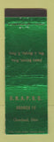 Matchbook Cover - UNAPOC Cleveland OH Branch 10 WEAR
