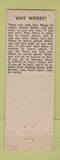 Matchbook Cover - Lancey House Pittsfield ME low phone #