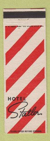 Matchbook Cover - Hotel Statler