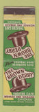 Matchbook Cover - Brown Derby Chicago IL WEAR