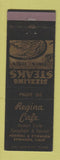 Matchbook Cover - Regina Cafe Etiwanda CA low phone # Italian