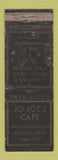 Matchbook Cover - Jo Joe's Cafe Glendale CA WORN