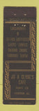 Matchbook Cover - Jo & Clyde's Cafe Cowden IL