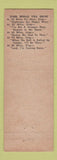 Matchbook Cover - Demmer's Cafe Gotham WI Texaco oil gas