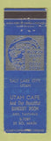 Matchbook Cover - Utah Cafe Salt Lake City UT WEAR