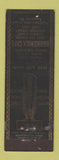 Matchbook Cover - Brunswick Cafe Brunswick GA WEAR
