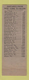 Matchbook Cover - Brunswick Cafe Brunswick GA WEAR