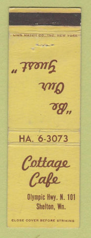 Matchbook Cover - Cottage Cafe Shelton WA