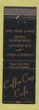 Matchbook Cover - Coffee Cup Cafe Lusk WY WEAR