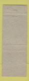 Matchbook Cover - Gateway Cafe Moritz Room North Bend WA WEAR