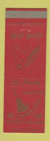 Matchbook Cover - Dinner Bell Cafe Seattle WA Seattle Belle