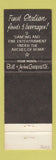 Matchbook Cover - Gasperetti's Roma Cafe Seattle WA