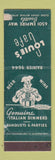 Matchbook Cover - Louie's Cafe Seattle WA WORN