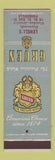 Matchbook Cover - Gruen Watches Lewell's Jewelry Painesville OH