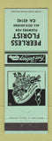 Matchbook Cover - Peerless Florist Flowers