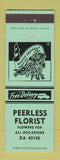 Matchbook Cover - Peerless Florist Flowers