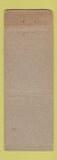 Matchbook Cover - Loftus Cafe West Union IA WORN