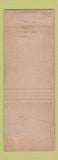 Matchbook Cover - Twin Towers Cafe Cedar Rapids IA WORN