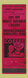 Matchbook Cover - Harvin's Sparetime Tavern Cafe Prescott IA