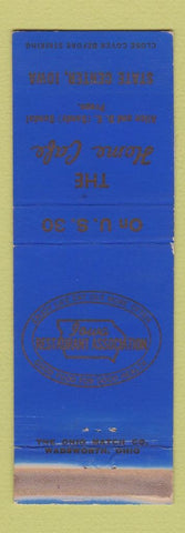 Matchbook Cover - Home Cafe State Center IA WORN