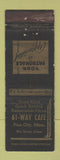 Matchbook Cover - 61 Way Cafe Pine City MN ADVANCE