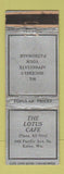 Matchbook Cover - Lotus Cafe Kelso WA
